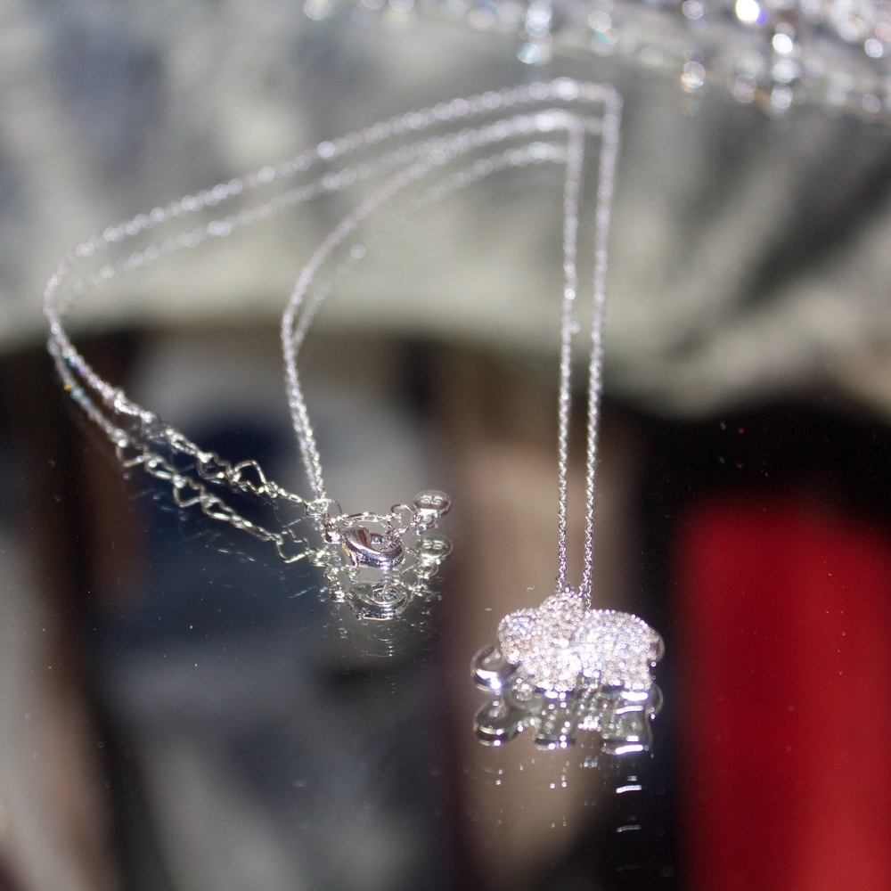 Gorgeous Elephant Swarovski Neckless